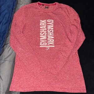Gymshark Pink Long Sleeve Shirt